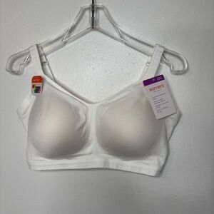 Warner’s Easy Does It Wireless Bra White 2XL NWT